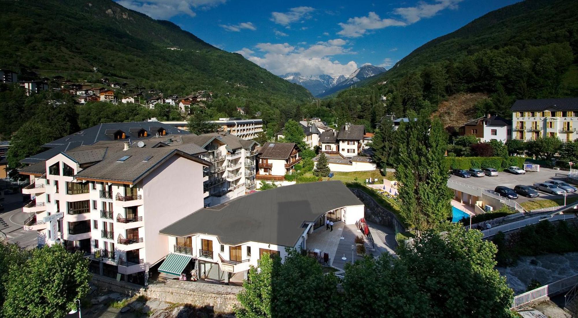 Hotel Amélie Brides-les-Bains Exterior foto